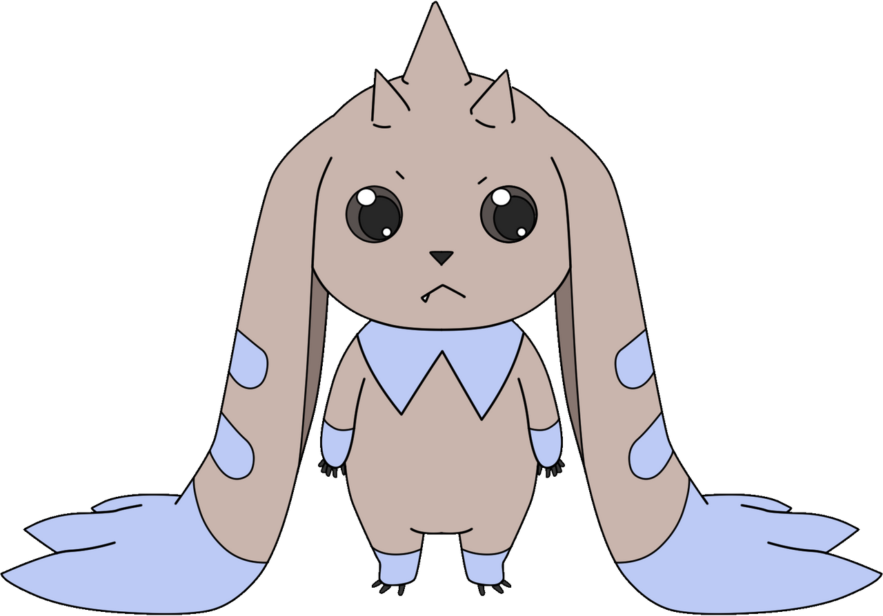 Lopmon Blue (Digimon Battle Spirits) by HomeosTTasis on DeviantArt