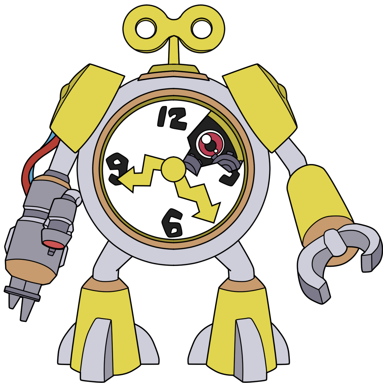 Clockmon (Digimon Hunters) by HomeosTTasis on DeviantArt