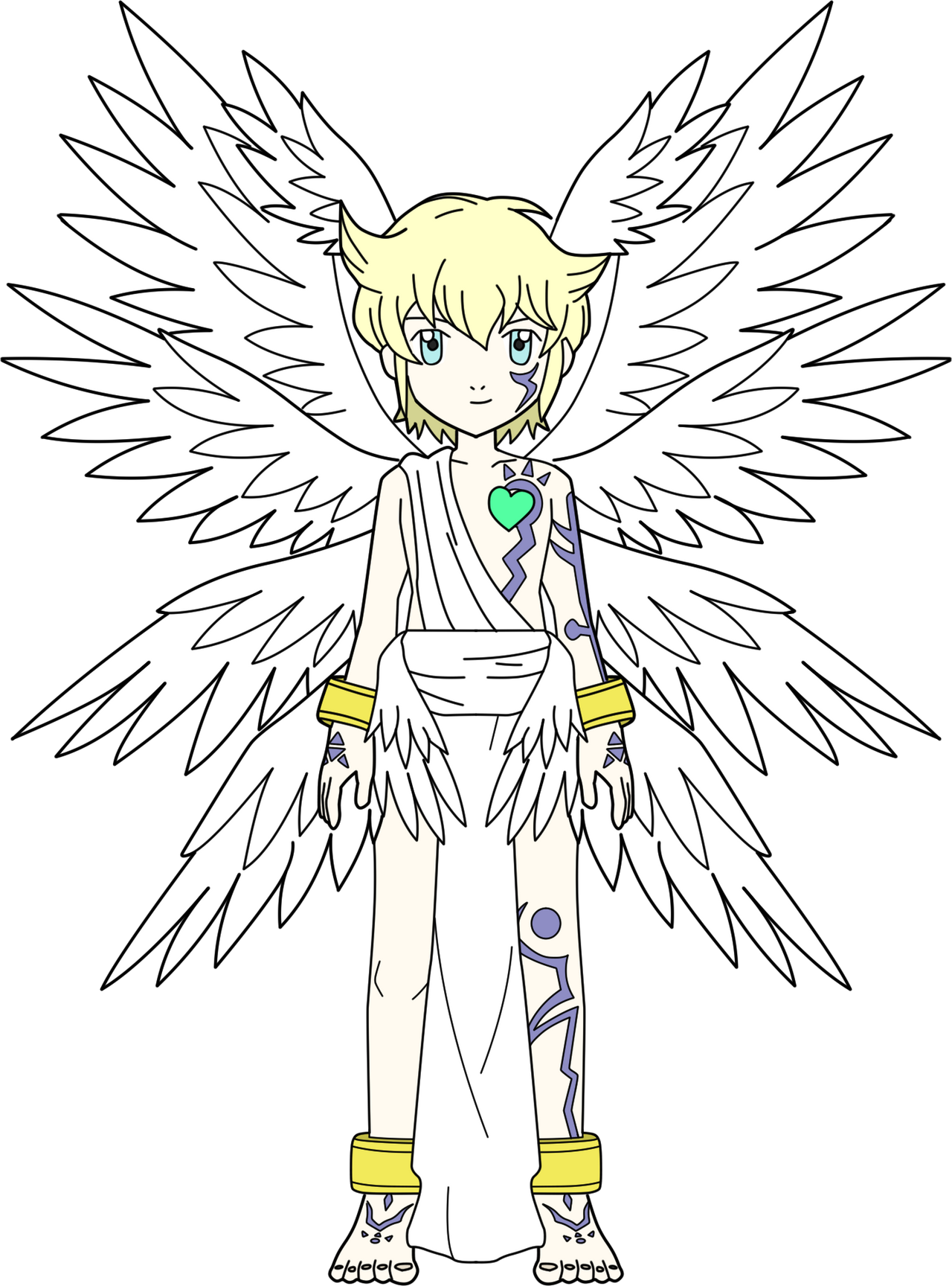 Lucemon Child (Digimon Xros Wars) by HomeosTTasis on DeviantArt