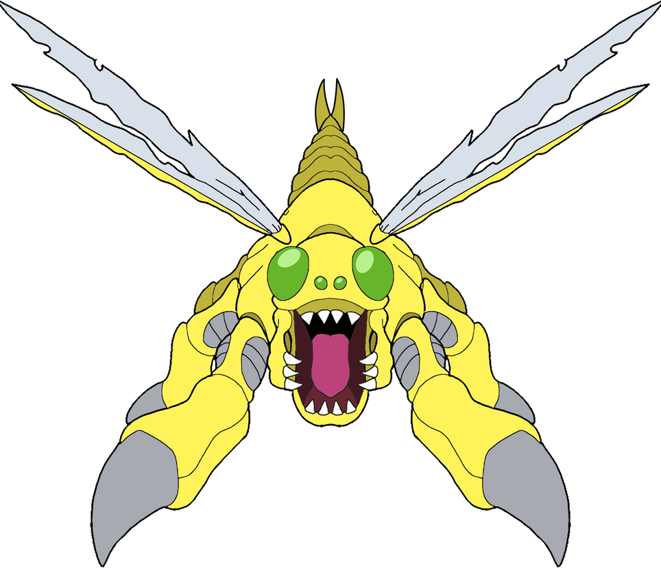 Nsect Digimon Yanmamon (Digimon World) by HomeosTTasis on DeviantArt
