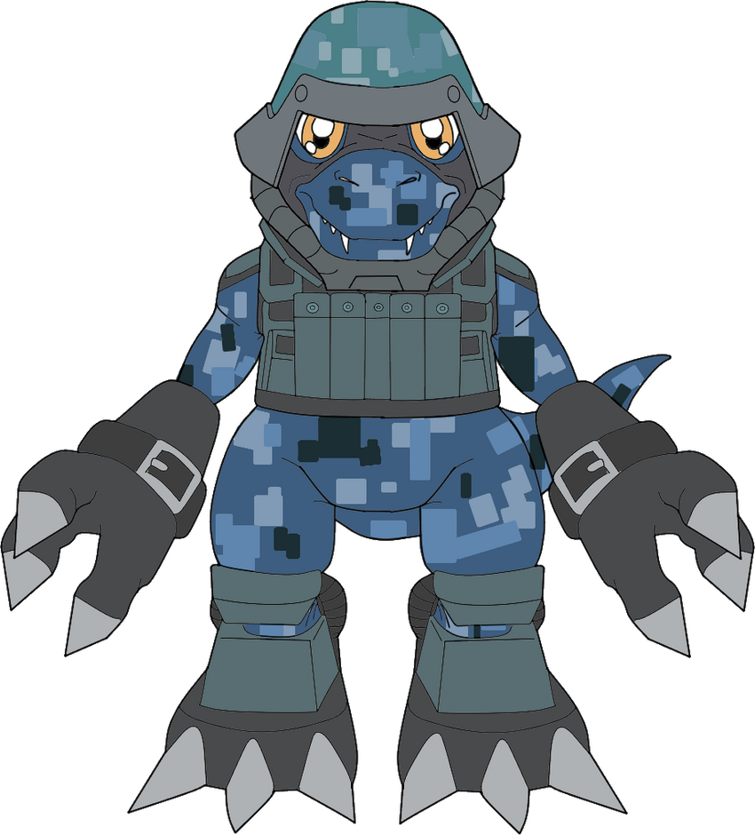 Commandramon by HomeosTTasis on DeviantArt