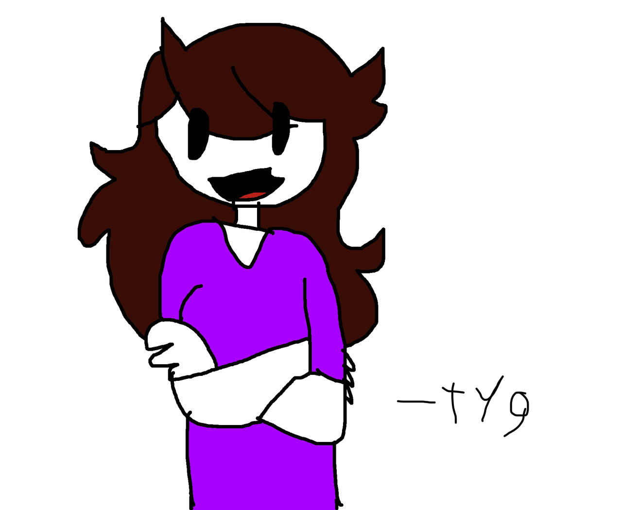 Drawing animators part 3 jaiden animations by tutorialyetgamer on