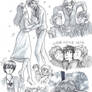 Ouran sketch dump colorless