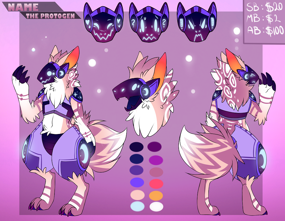 Protogen Design #8 auction -CLOSED by NazaKiru on DeviantArt
