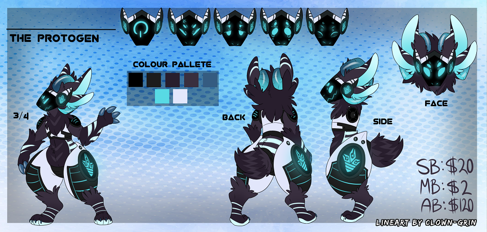 Alternative Protogen Designs Protogen design #16 auction -CLOSED by NazaKiru on DeviantArt
