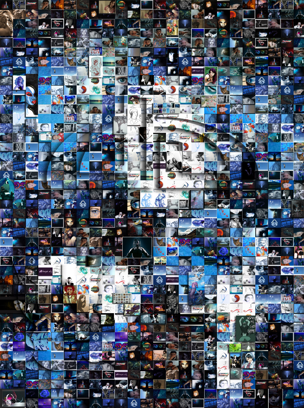 Deviant BLUE feauture Mosaic