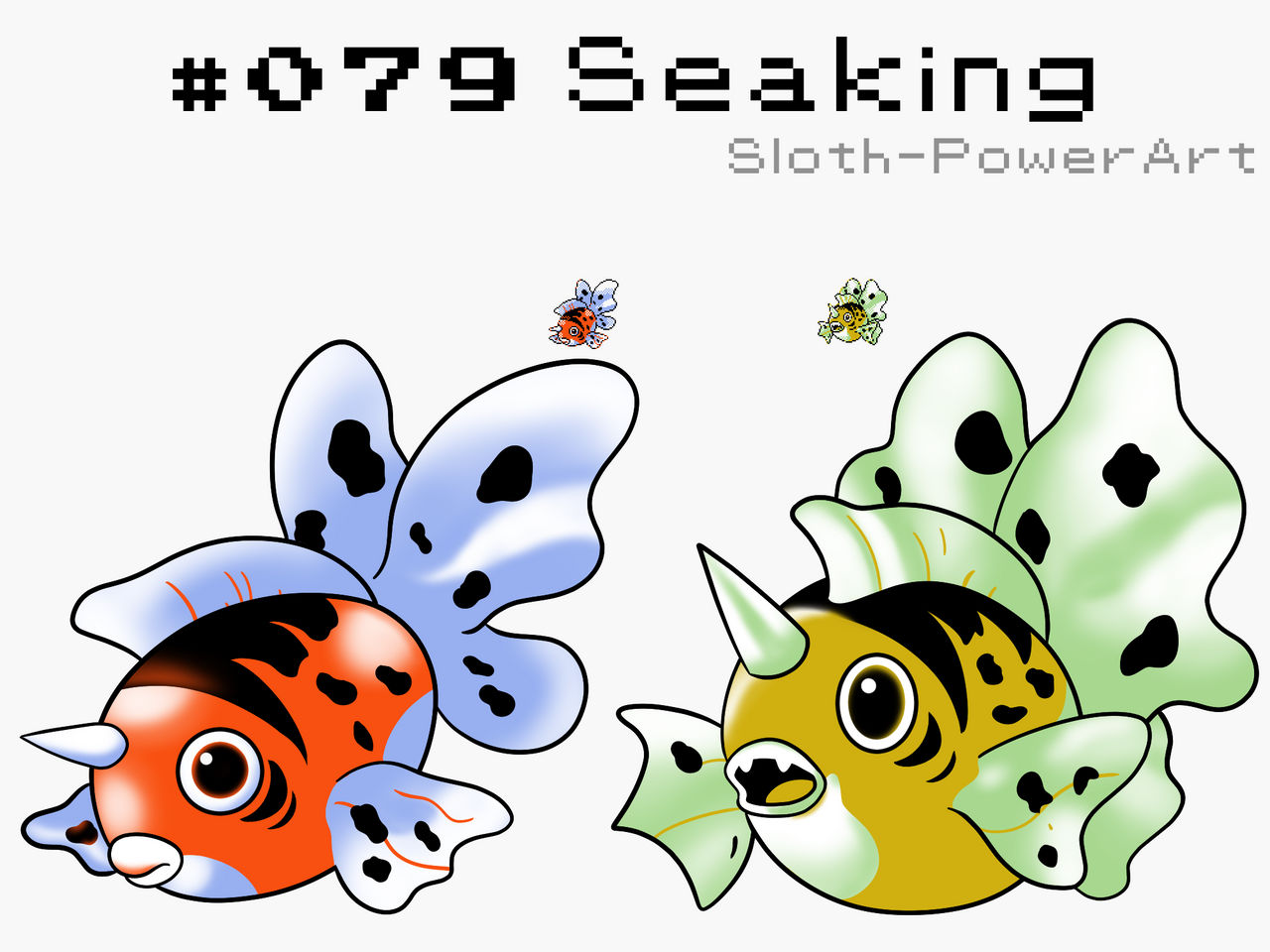 Seaking Johto Dex by SlothPower on DeviantArt