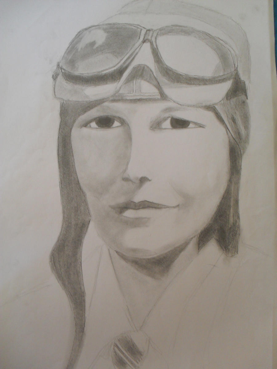 Amelia Earhart by TortallMagic on DeviantArt