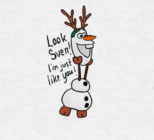 Look Sven! I'm just like you!