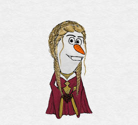 Olaf as Cersei