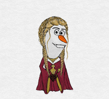 Olaf as Cersei