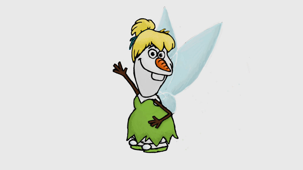 Olaf as Tinker Bell