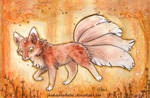 The Autumn Kitsune by Pharaonenfuchs