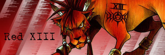 Red XIII Banner