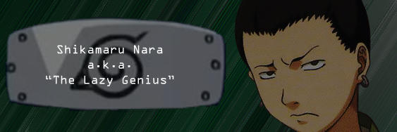 Shikamaru Banner