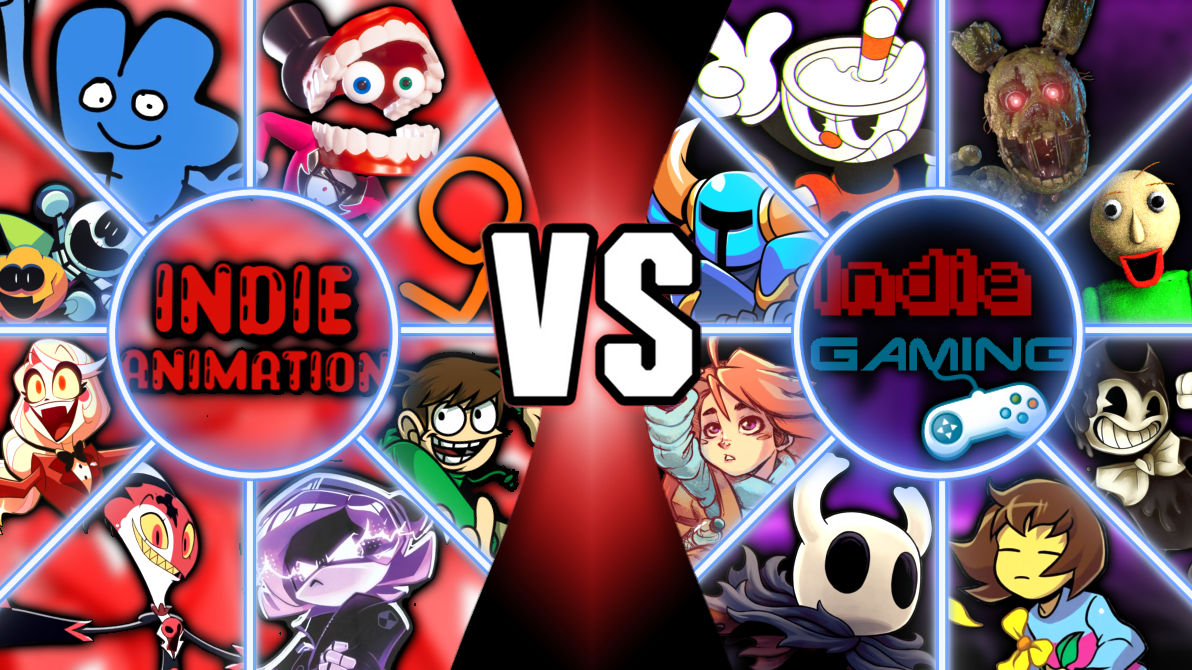 Indie Animation vs Indie Games by kingo2763 on DeviantArt