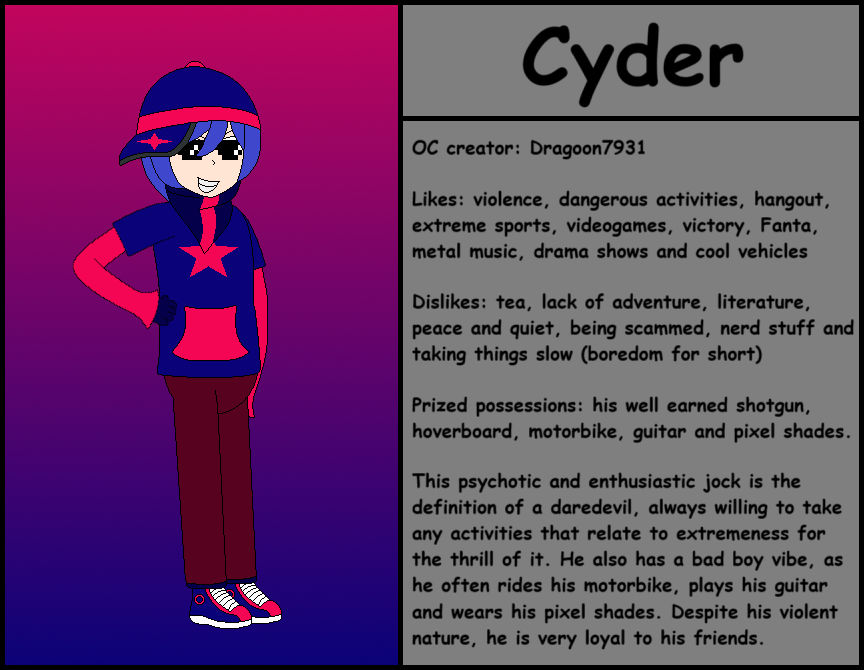 Cyder Lin Cyder Analysis by Dragoon7931 on DeviantArt