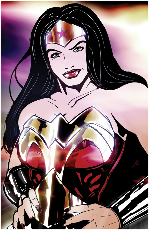 Wonder Woman colors