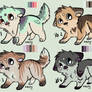 Palette Husky Adoptables CLOSED