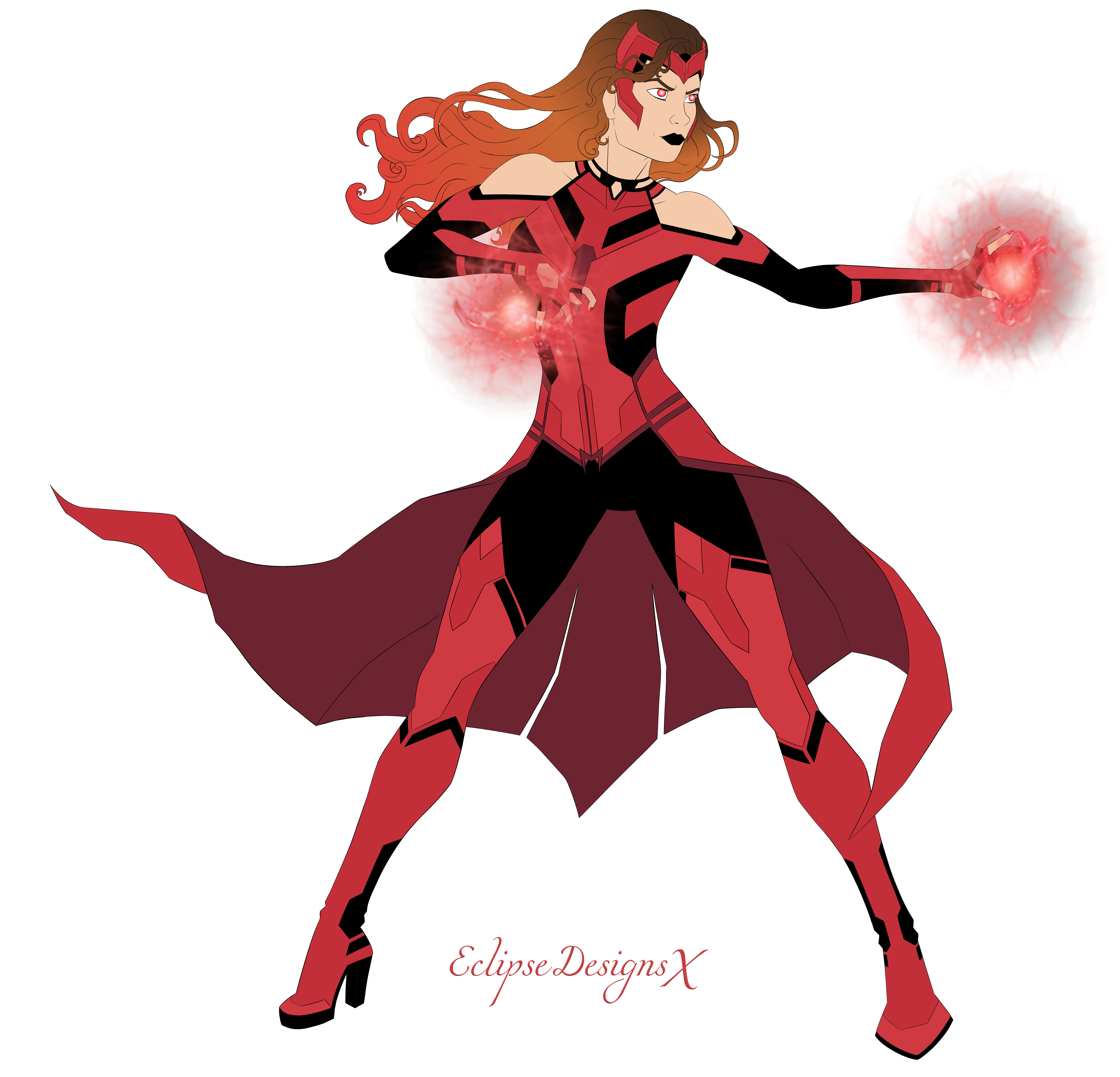 The Scarlet Witch png (MCU) HQ version by NowUnitedStudios on DeviantArt