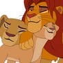 TLK Base 12 - Nala, Simba and Kiara (family base)