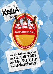Biergarten - Beer Garden Flyer