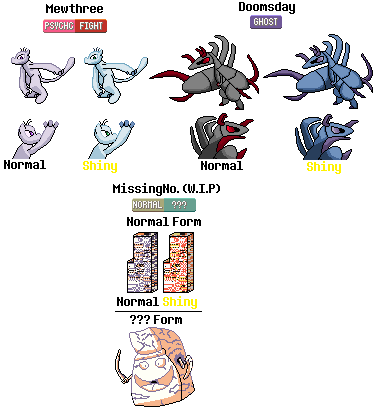 Pokegods revamped by TheSilverTotodile on DeviantArt