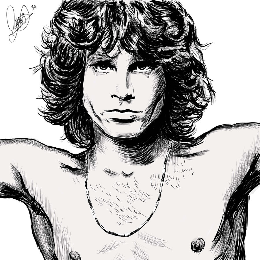 Jim Morrison Illustration by Fabalotrios on DeviantArt