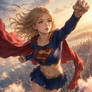 Lily, Cosplay as Supergirl