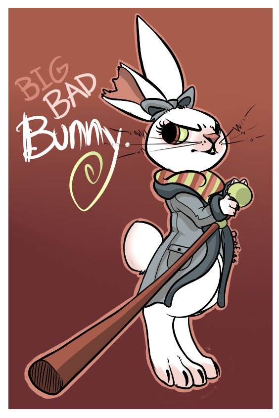 Big Bad Bunny by Dollfins on DeviantArt