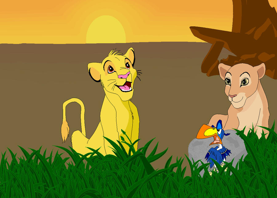 Simba's Childhood by Yogami on DeviantArt
