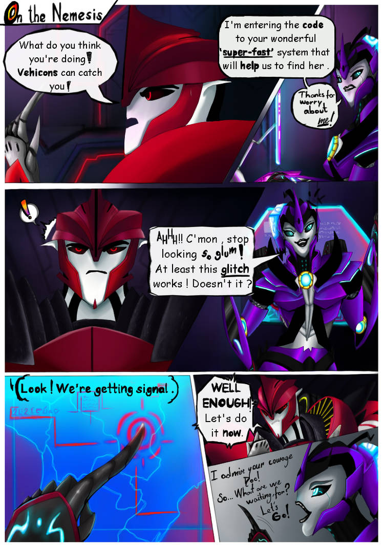 Tfp Angry Deviantart TFP :The Energy (FanComic) Chapter 3 - PG 8 by Misstridd on DeviantArt