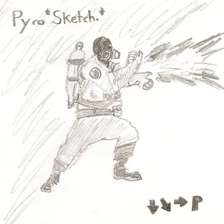 Pyro Pointing The Pyro by Starcraft-Rush on DeviantArt