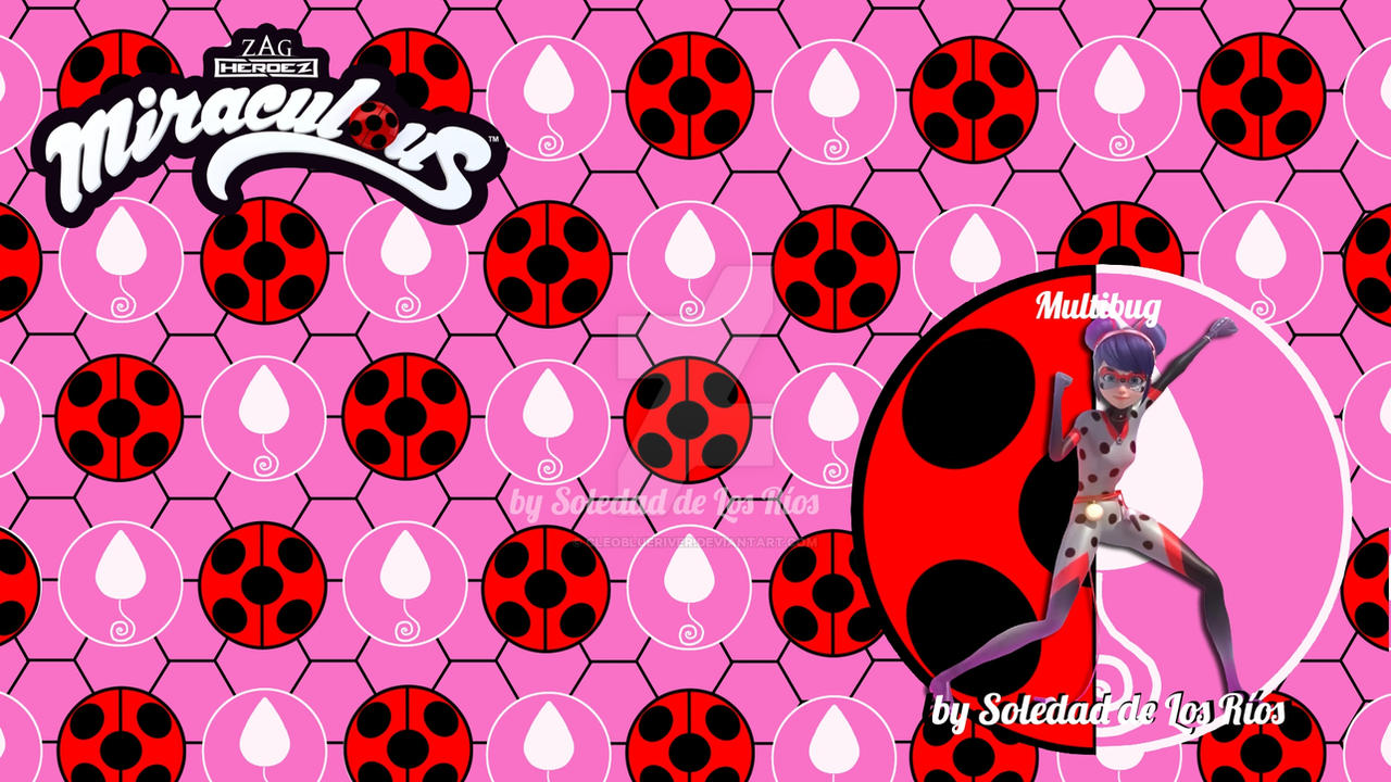 Multiple Ladybug Miraculous ladybug _Multibug_Wallpaper by CleoBlueRiver on DeviantArt