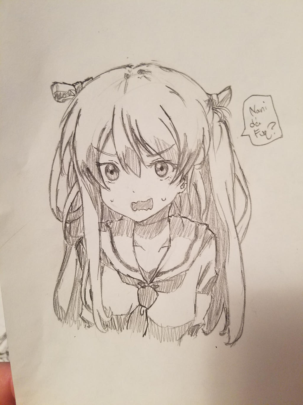 Funny cute anime drawing by Miniomegaxis on DeviantArt