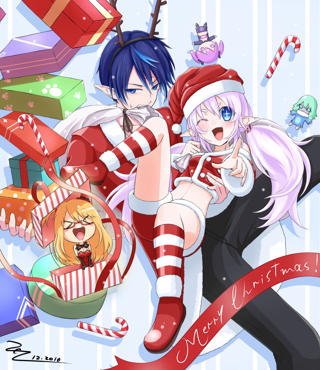 Merry Christmas! 2016 (Lu and Ciel)