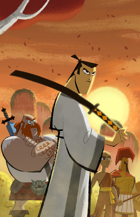 - Samurai Jack - Cover by sergio-quijada