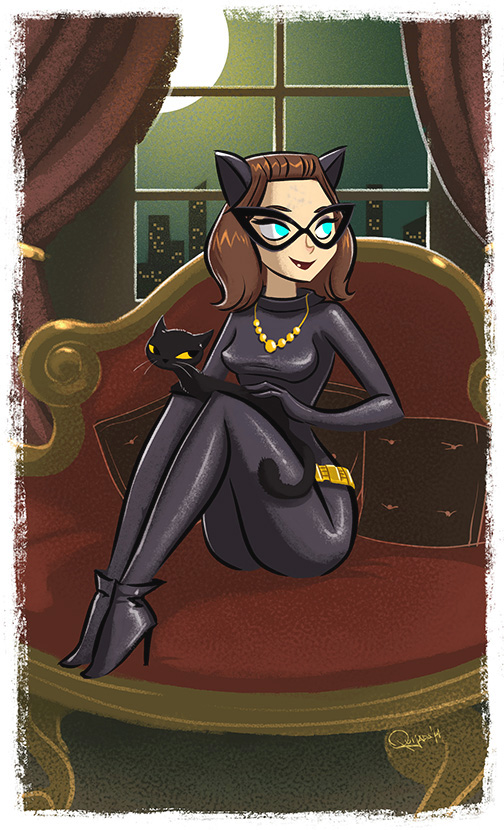 - Catwoman + video by sergio-quijada