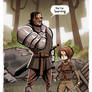 - Arya and The Hound -