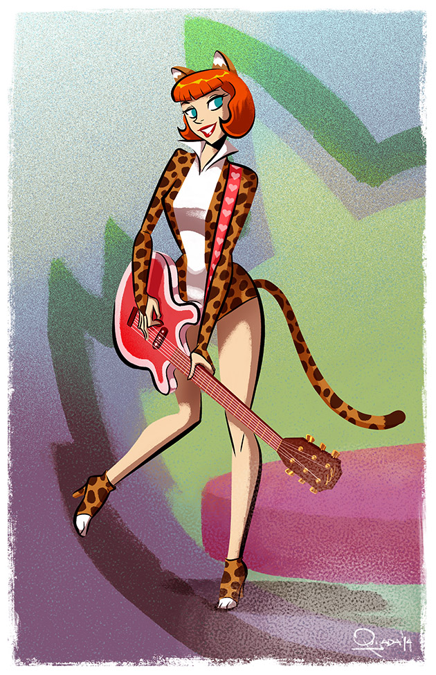 - Josie and the Pussycats + Timelapse video by sergio-quijada