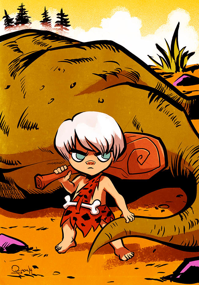 Bam Bam The Flintstones by sergioquijada on DeviantArt