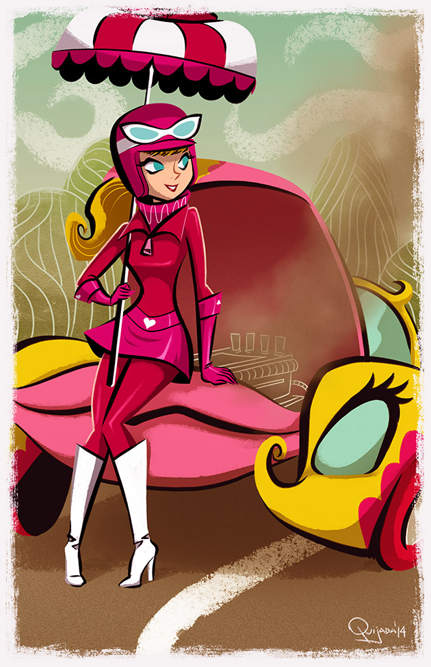 - Penelope Pitstop + Video by sergio-quijada