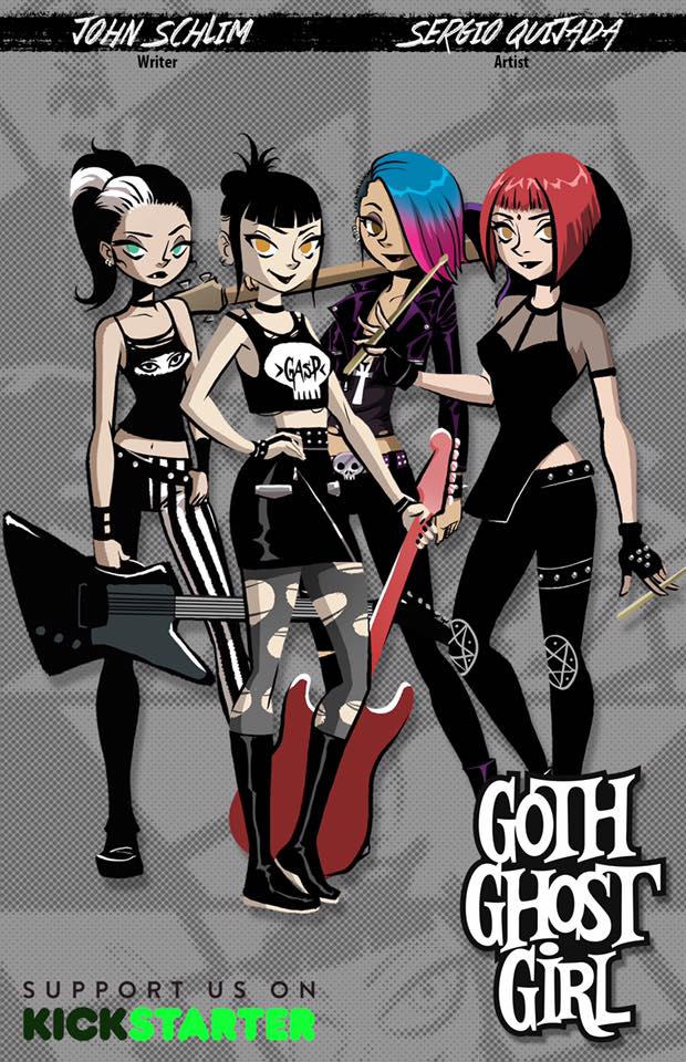 Goth Ghostforce Deviantart - Goth Ghost Girl - Kickstarter by sergio-quijada on DeviantArt
