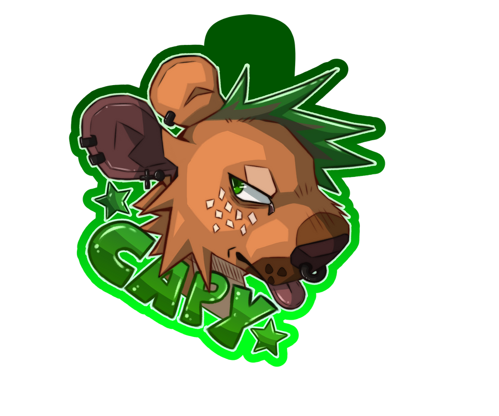 Capy Badge 2 by FlameDaCat on DeviantArt