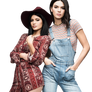 Kendall and Kylie Jenner PNG