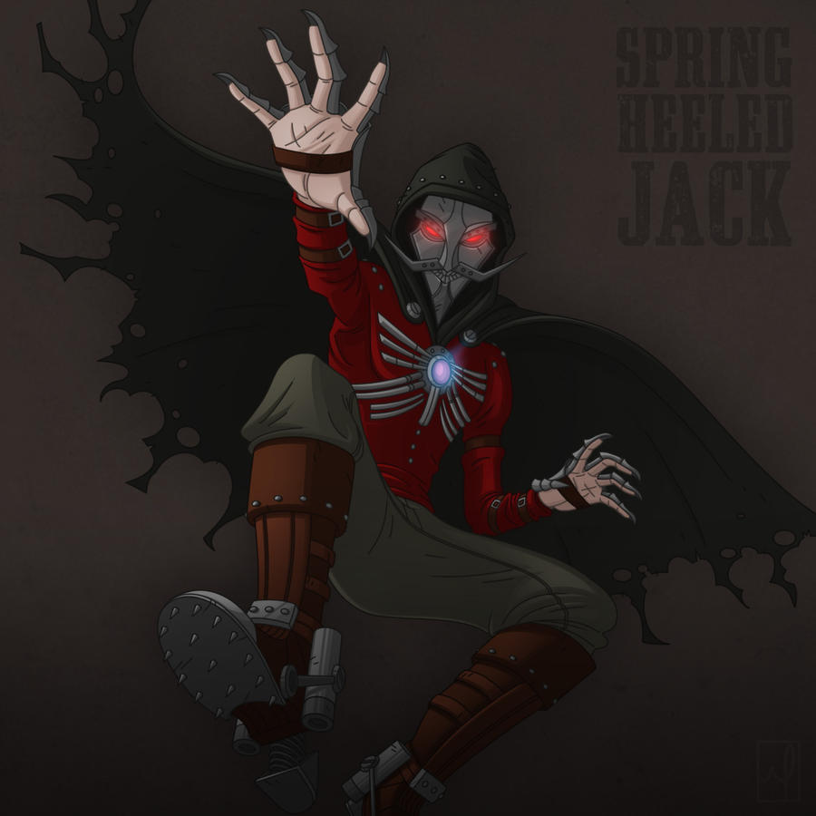 Spring Jack Knight Spring Heeled Jack by mscorley on DeviantArt