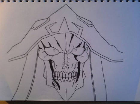 Attempted Drawing of Momonga (Overlord)