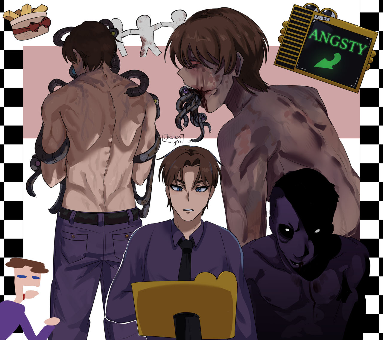 Michael Afton Fnaf Sister Location Fanart By Jackieyenyen On DeviantArt michael-afton-fnaf-sister-location-fanart-by-jackieyenyen-on-deviantart