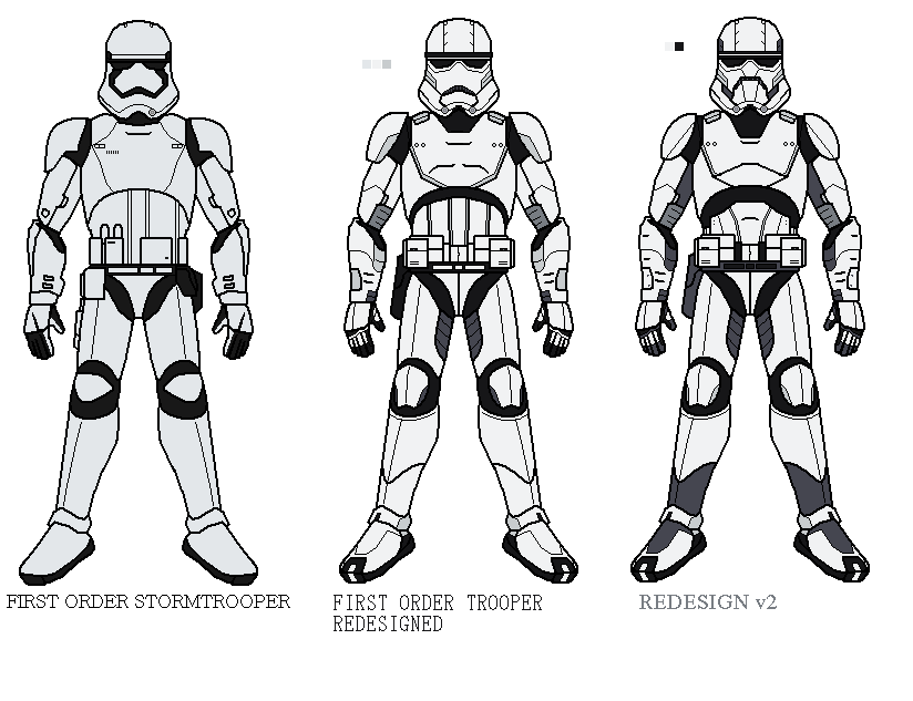 First Order Deviantart First Order Stormtrooper REDESIGNED by dreddex on DeviantArt