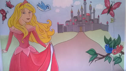 Sleeping Beauty Wall Mural